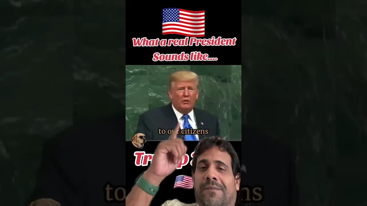 This was the UN speech that got back in the day ππΊπΈπ―β€οΈβπΎ@DonaldJTrumpforPresident