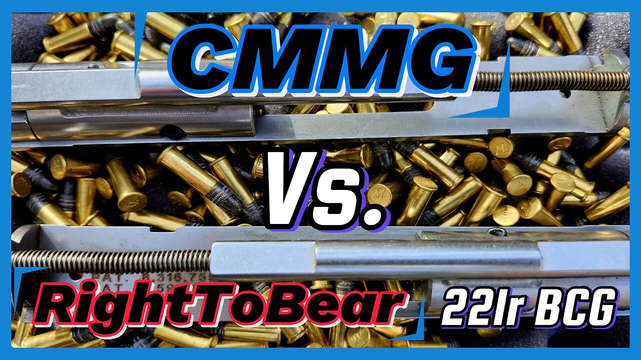 CMMG vs. RightToBear Arms AR15 22lr bolt, BCG, conversion