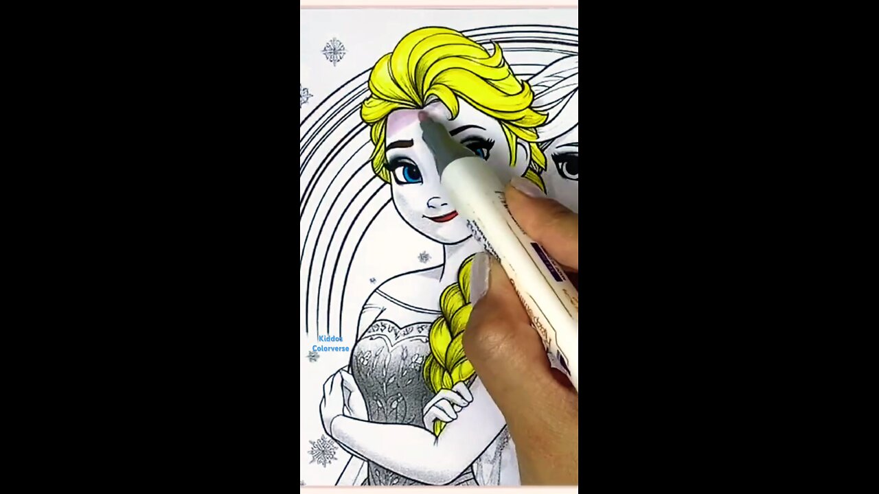 #coloring / the princess👸#doll.