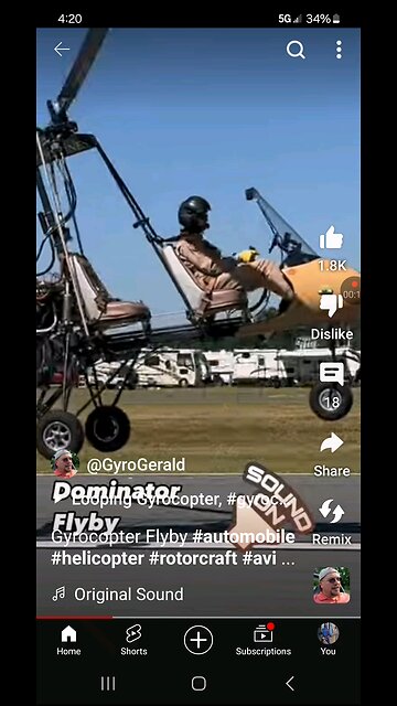 Gyrocopter, I want one!!