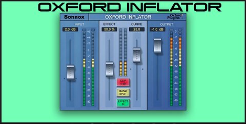 Oxford Inflator Limiter Clipper Maximizer Multiband VST Plugin Sound Demo