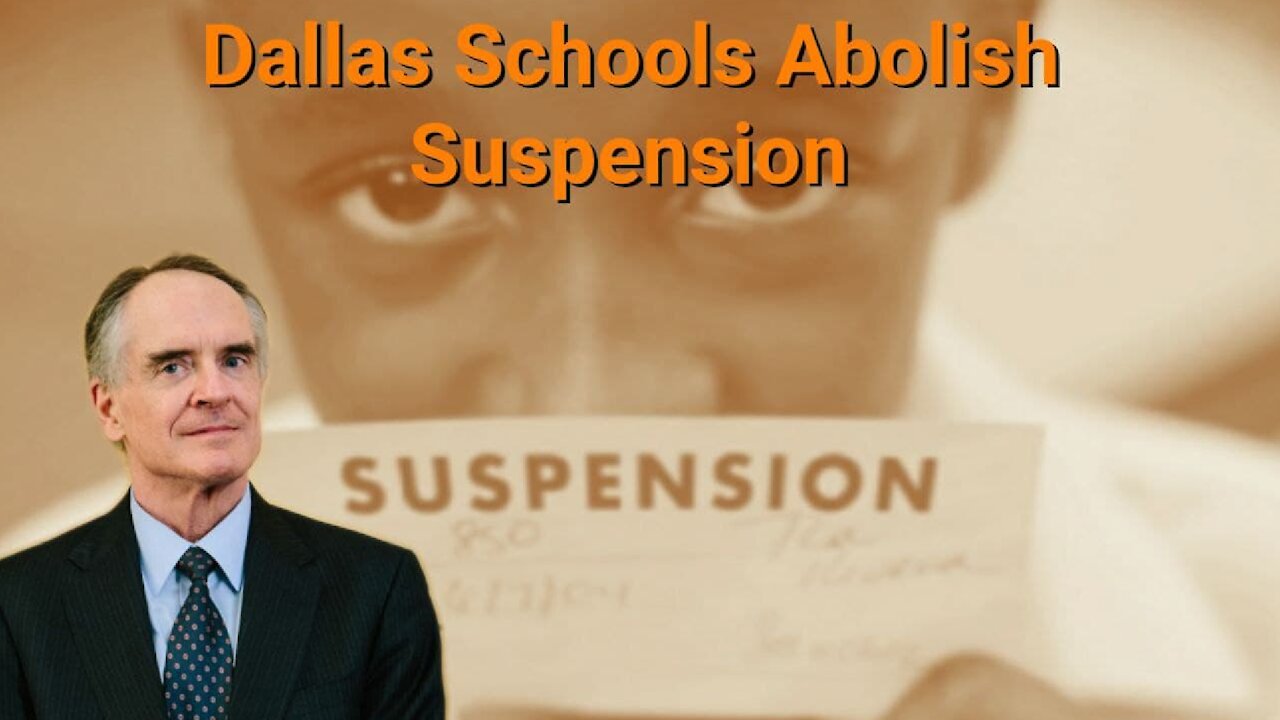 Jared Taylor || Dallas Schools Abolish Suspension