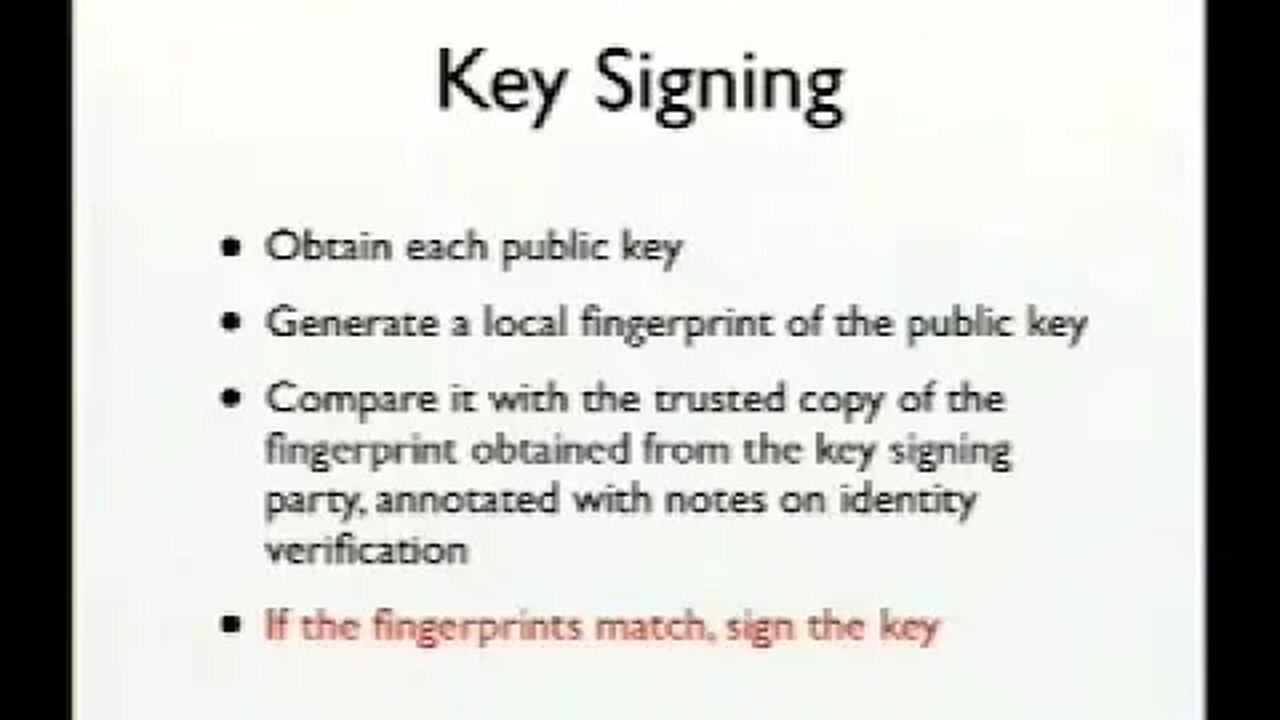 Trust Reflection A Distributed Approach to PGP Key Signing at Multi Day Events