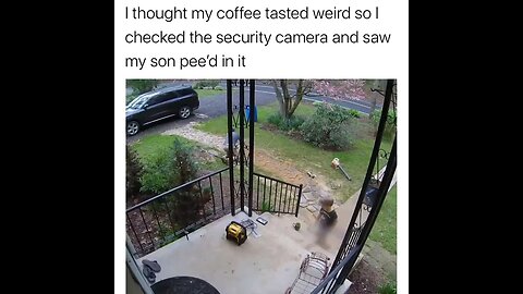Figured out what was wrong with his coffee.