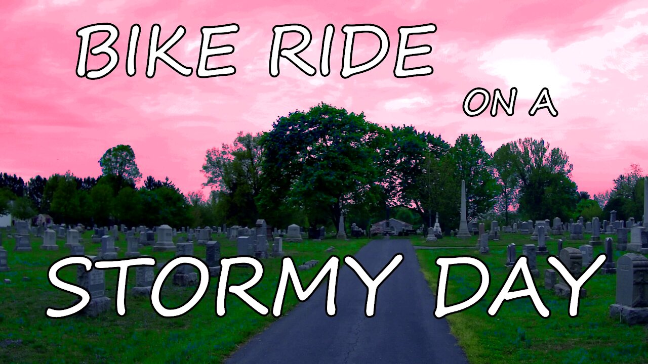 Bike Ride on a Stormy Day