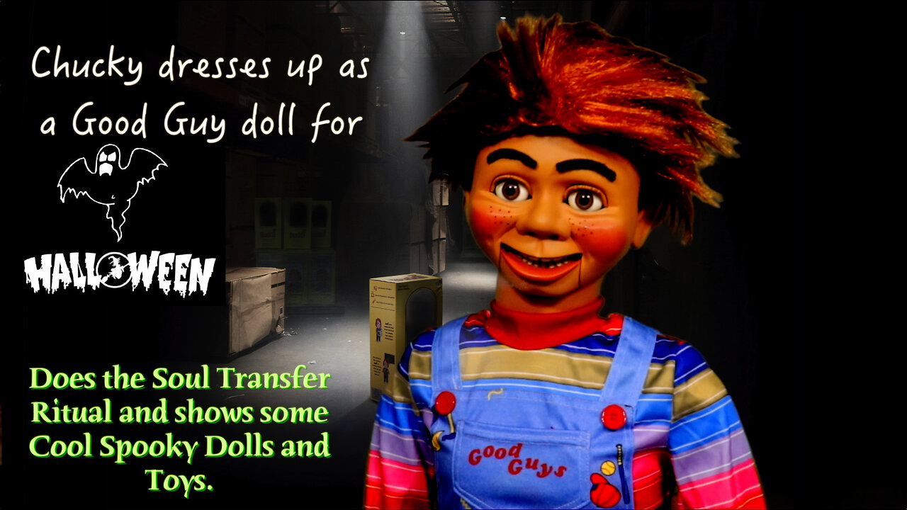 Chucky Good Guy doll My Toy Collection for Halloween Ventriloquist Ventriloquism