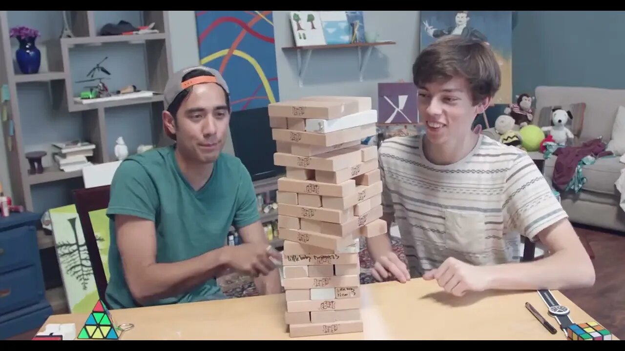 most impossible Jenga trick of all time