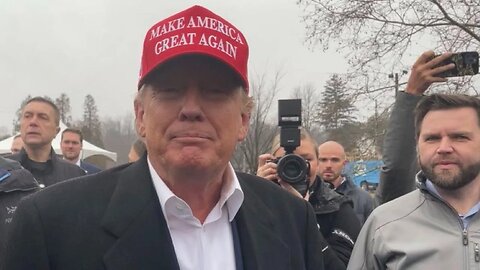 Donald Trump visits East Palestine, Ohio after Norfolk Southern train derailment
