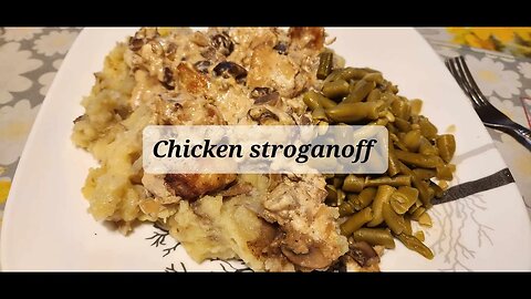 Chicken stroganoff