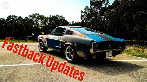 1967 Mustang Fastback project updates #nonamenationals
