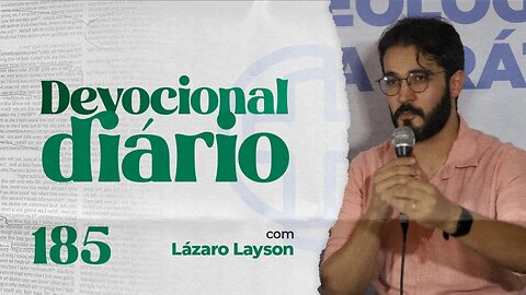 DEVOCIONAL DIÁRIO - Apresentando o cenário da peça onde se encena a vida - Eclesiastes 1:1-11