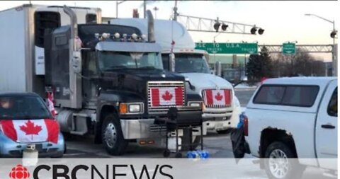 Protest closing bridge 'cannot be allowed to continue,' Windsor mayor says