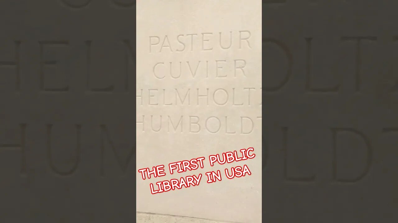 True Historical Fact. The First Public Library#history#blackyoutube #reading #shorts