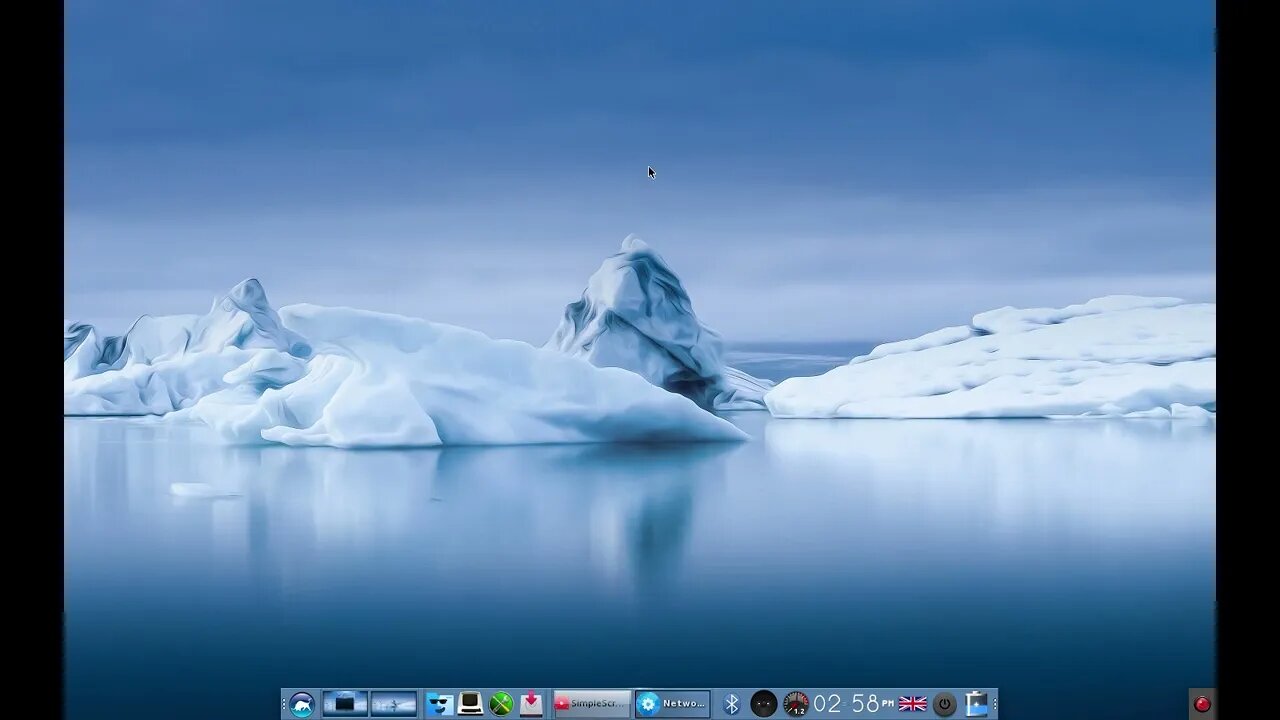 "ArcticOS-E23" (Enlightenment) WM...