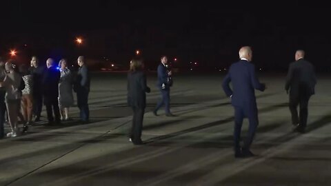 Why Did Biden Go Onto The Plane After The Prisoners Got Off? Think He Was Being Exchanged To Russia?