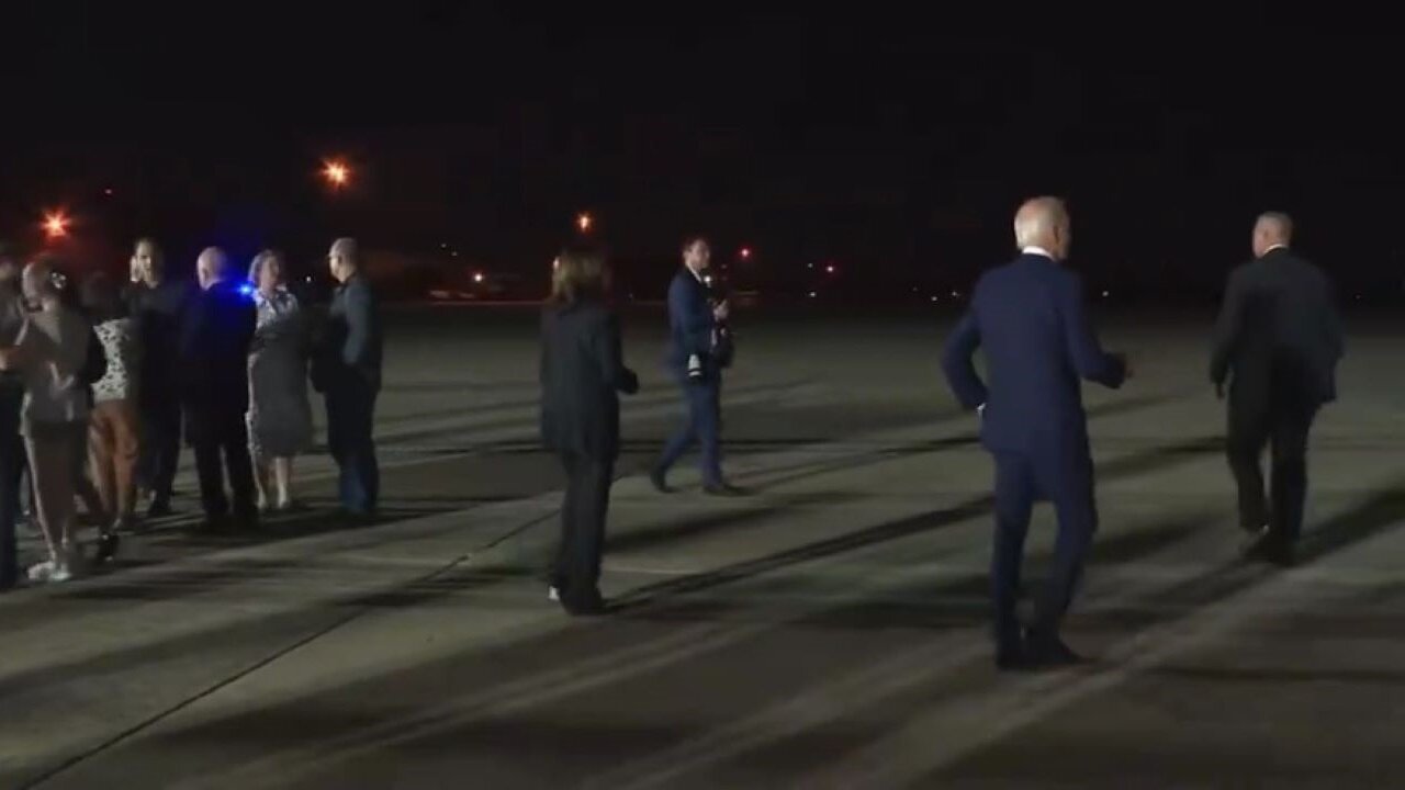 Why Did Biden Go Onto The Plane After The Prisoners Got Off? Think He Was Being Exchanged To Russia?