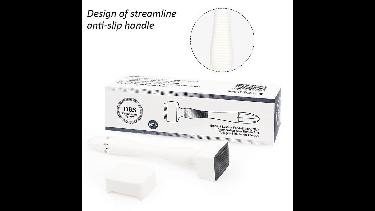 Derma Roller Stamp Adjustable Stainless Steel Needle Anti Aging/Wrinkle HairLossTreatment