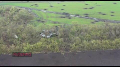 Destruction of enemy positions near Ugledar