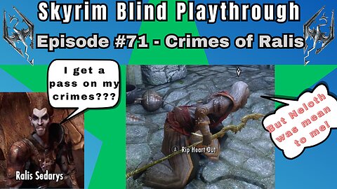 Skyrim Budjo Blind Playthrough Ep. #71 - Thralls