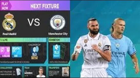 MAN CITY 5-0 REAL MADRID legendary League Cup (DLS23)