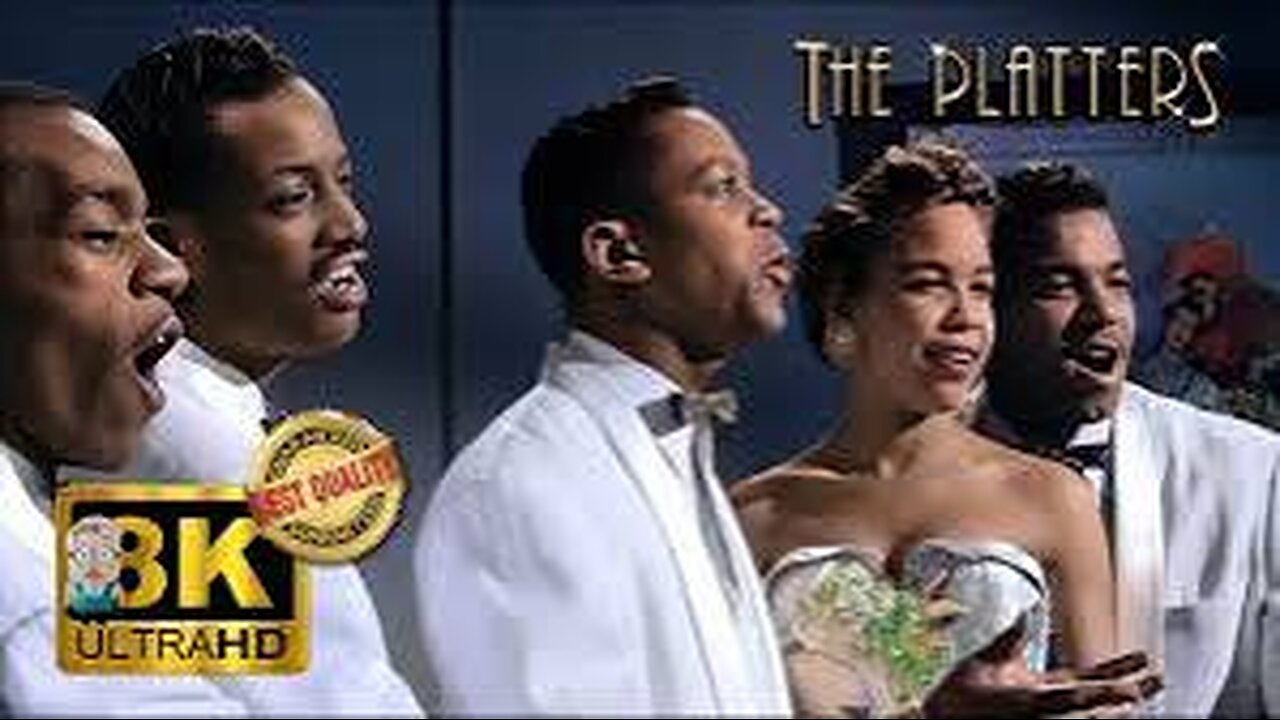 THE PLATTERS - Only You ⭐Ultimate Quality⭐ (1956) AI 8K Colorized Enhanced Stabilized