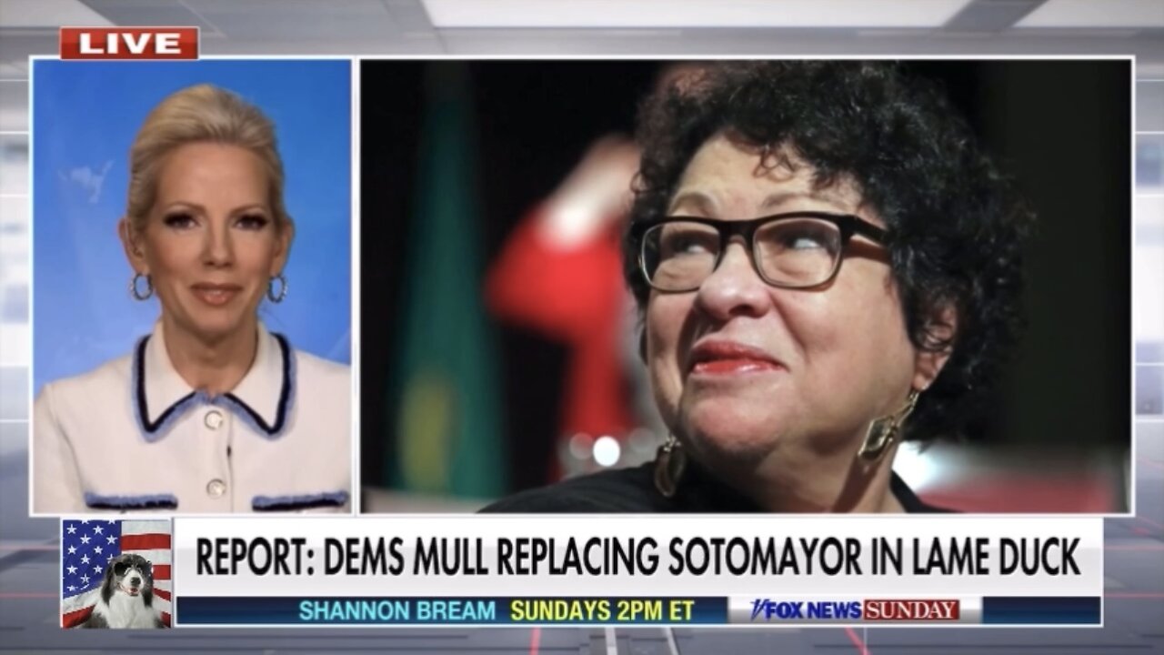 Dems weigh replacing Justice Sotomayor ahead of Trump’s second term (11/08/24)