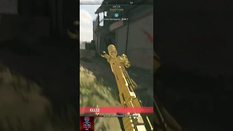 Gold Gun Gameplay♨️ #youtubegaming #cod #mw2 #callofduty #shorts #fyp