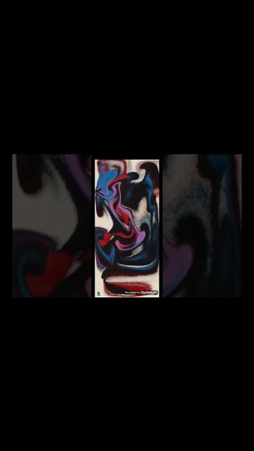 #shorts Magic fluids app for Android. Odd mix of colors 2