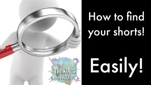 Struggling to find your Shorts? How to Find The shorts I have created for you! Quick Guide!