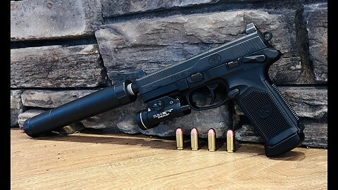 FN FNX - 45 ACP Tactical Suppressed VS wet Suppressed!!