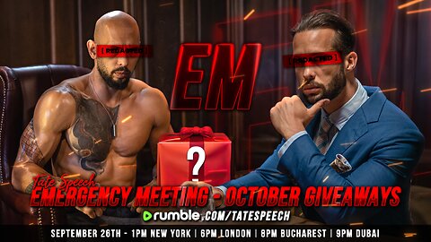 EMERGENCY MEETING EPISODE 77 - OCTOBER GIVEAWAYS