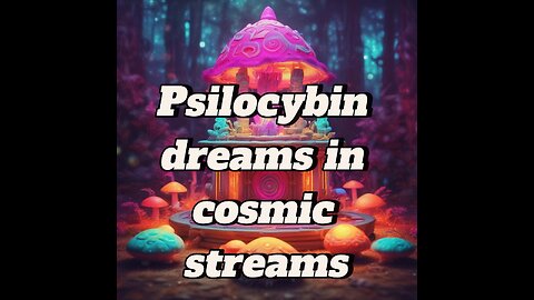Psilocybin dreams in cosmic streams.#mjp21666