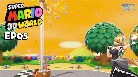 Fase do Super Mario Kart - Super Mario 3D World EP05