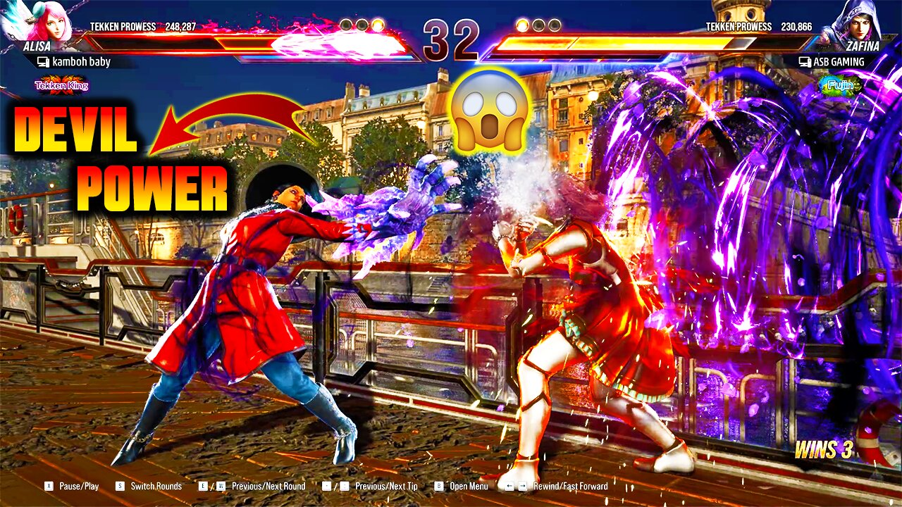 Zafina has crazy Devil Power! | Tekken 8 online