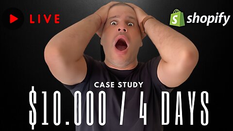 CASE STUDY: This FAKE 1 Product Dropshipping Store Made Over $10.000 in 4 Days