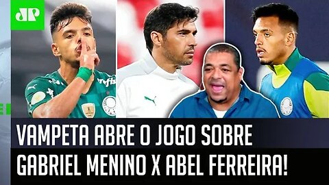 "Nos BASTIDORES, dizem que o Gabriel Menino e o Abel..." Vampeta ABRE O JOGO sobre o Palmeiras!