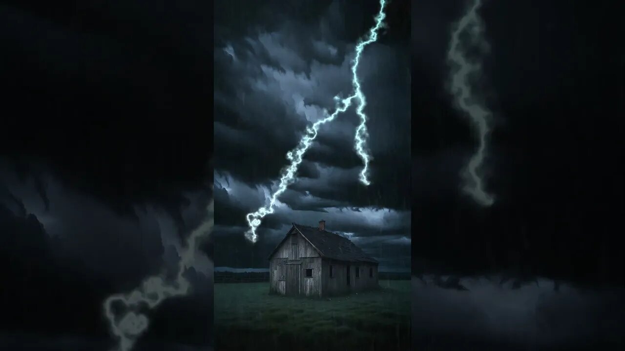 Rain, Thunder & Lightning for Sleeping | White Noise
