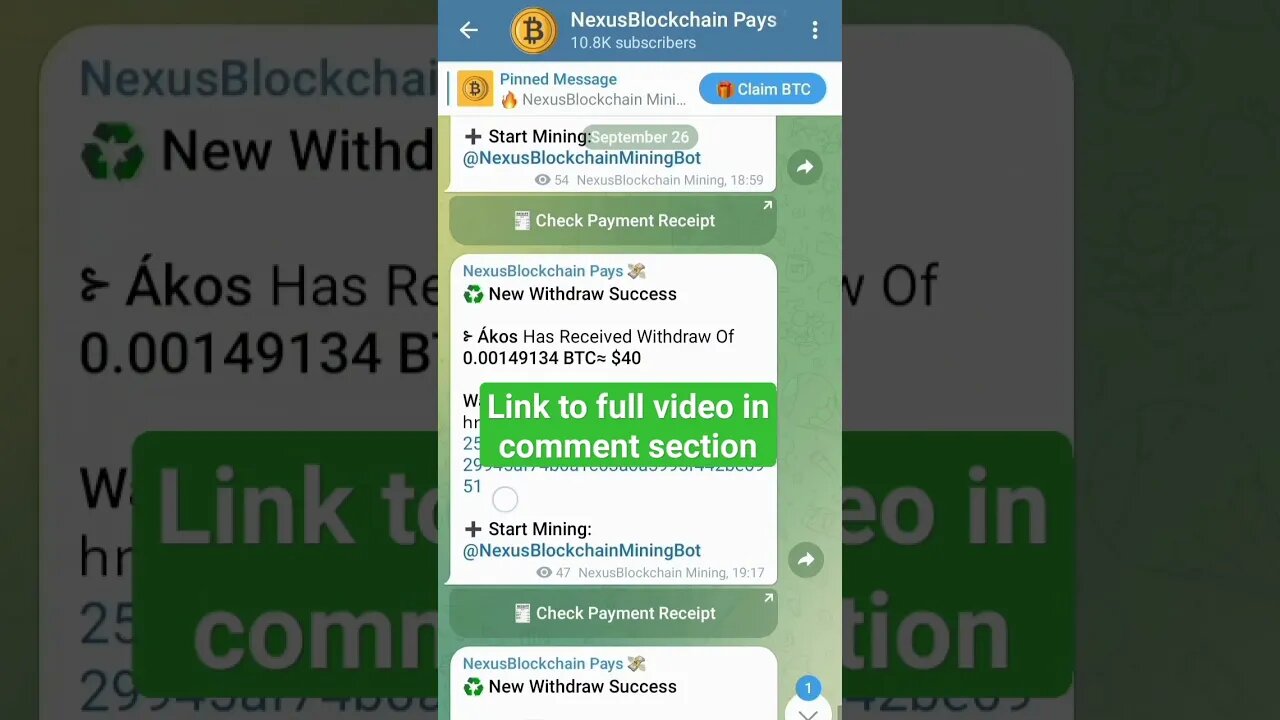 $40 Worth Of Btc Up For Grabs 💰 #btcmining