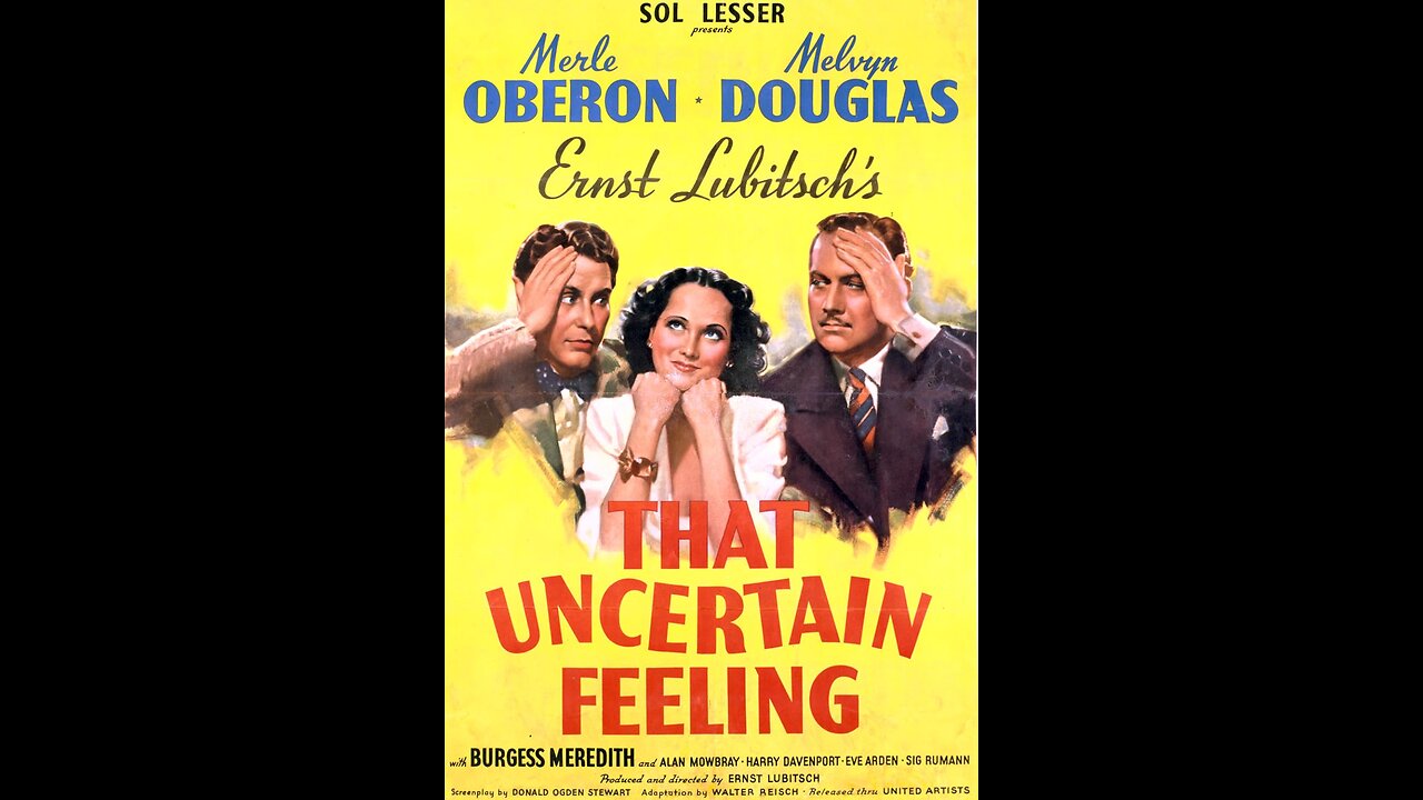 That Uncertain Feeling (1941) | Directed by Ernst Lubitsch