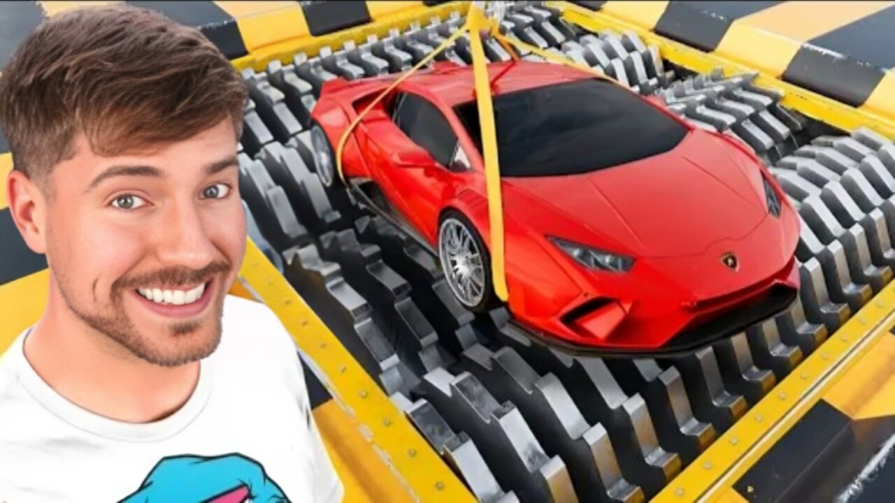 Lamborghini Vs World's Largest Shredde