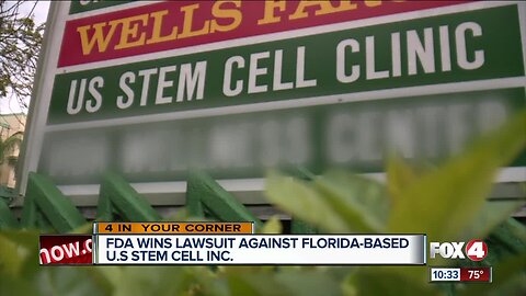 FDA wins case against Florida stem cell clinic where several patients went blind