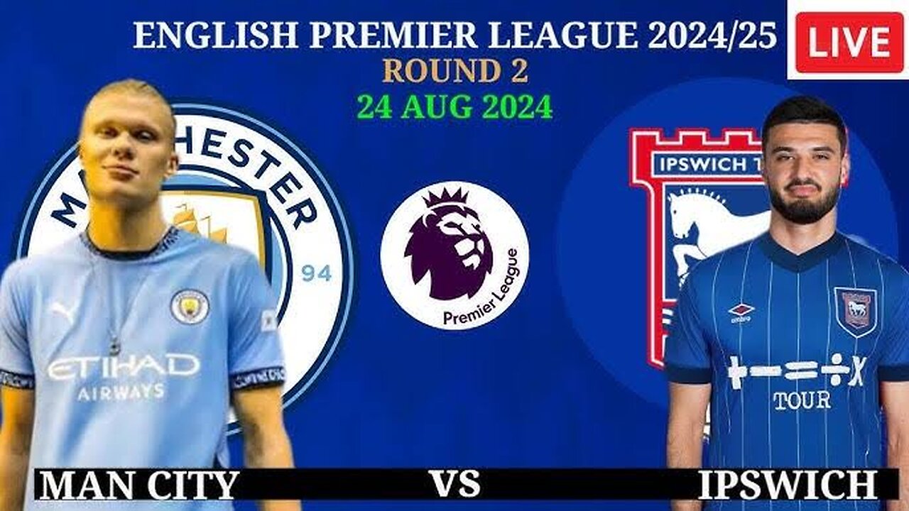 FOOTBALL HIGHLIGHT💢MANCHESTER CITY VS IPSWICH💢2RD GAME OF THE SEASON {2024/2025}