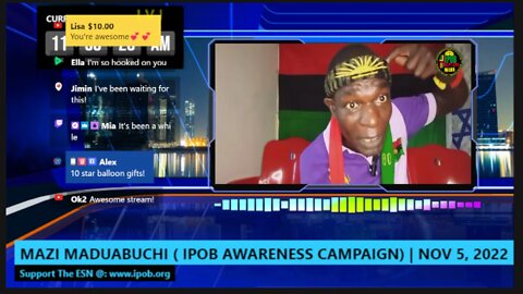 Join Mazi MADUABUCHI ( IPOB EVANGELIST ) IPOB Awareness Campaign Continues | Nov 5, 2022