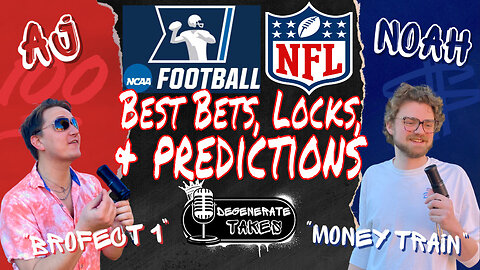 NFL Week 5 & College Football Week 6 Best Bets and Predictions
