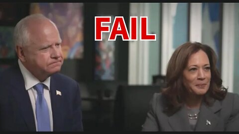 Kamala's Big Girl Interview FAILS