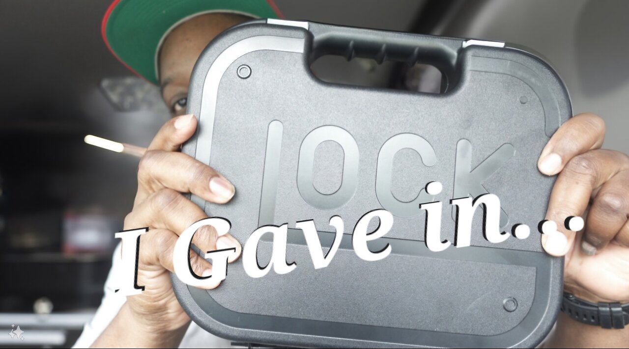 I bought a Glock