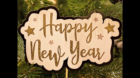 Relaxing New Year Music | Colourful Firework with Relaxing Piano Music | Happy New Year 2024 |