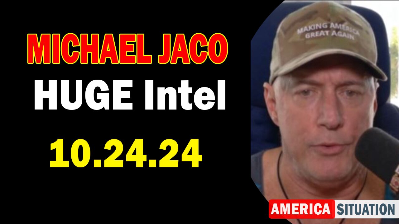 Michael Jaco HUGE Intel 10.24.24: "Is Fear Our Greatest Enemy? Discuss w/ Raphael Conquista"