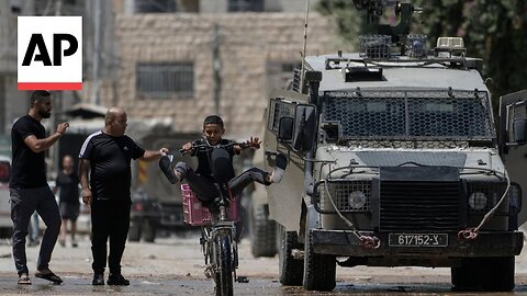 Streets in West Bank city of Jenin deserted as Israel conduct raids