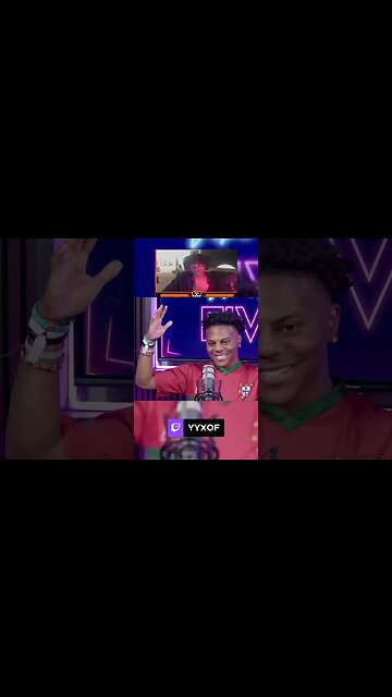 YYXOF reacts to iShowSpeed BARKING during INTERVIEW!!! #shorts #yyxof #ishowspeed